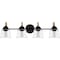 Quoizel Seabreeze Bath 4 Lights Matte Black SEB8631MBK - alternate 3